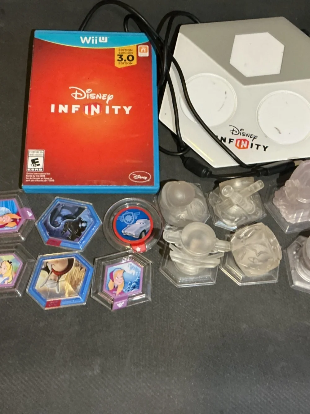 Disney Infinity 3.0 For Nintendo Wii U with Game Play board and other Pieces